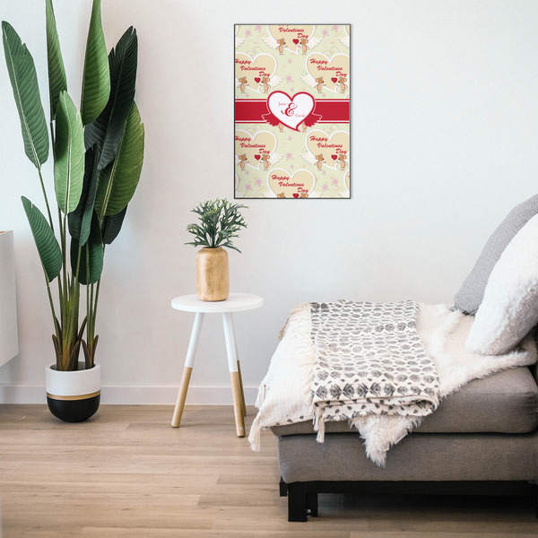 Mouse Love 20x30 Wood Print - In Context