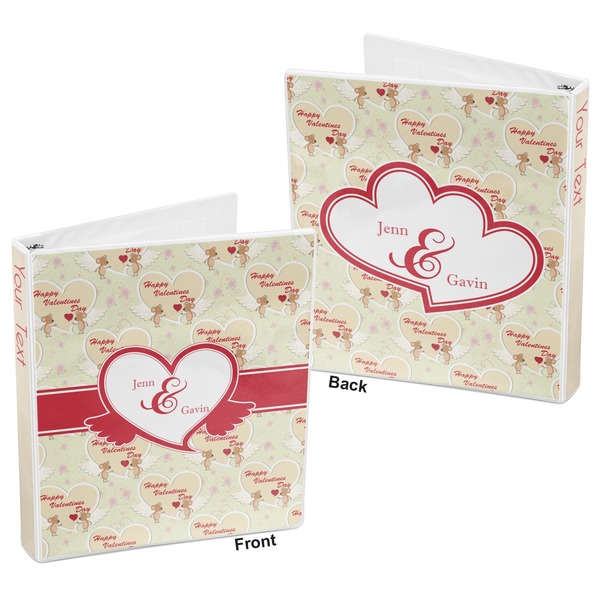 Mouse Love 3-Ring Binder Front and Back