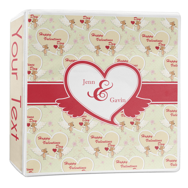Custom Mouse Love 3-Ring Binder - 2 inch (Personalized)