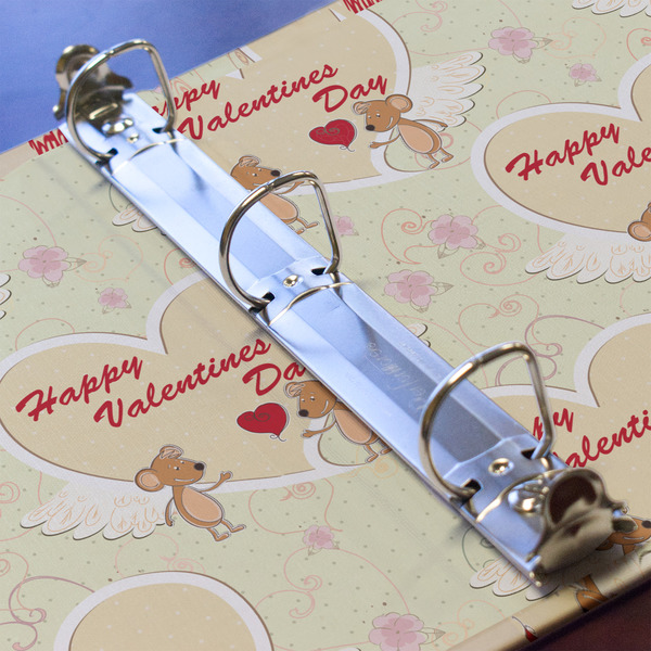 Mouse Love 3 Ring Binders - Full Wrap - 1" - DETAIL