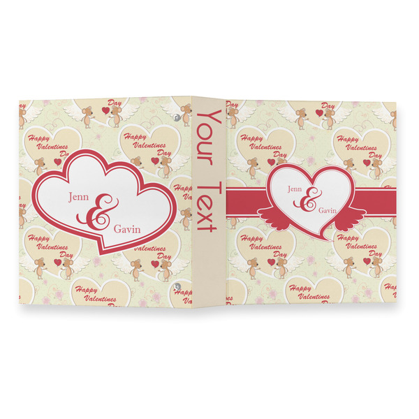 Mouse Love 3 Ring Binders - Full Wrap - 1" - OPEN OUTSIDE