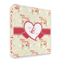 Mouse Love 3 Ring Binder - Full Wrap - 2" (Personalized)