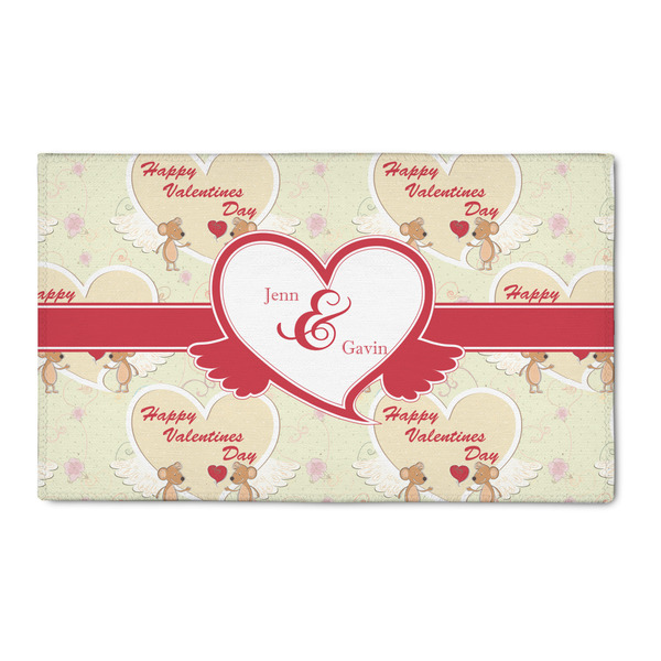 Custom Mouse Love 3' x 5' Indoor Area Rug (Personalized)