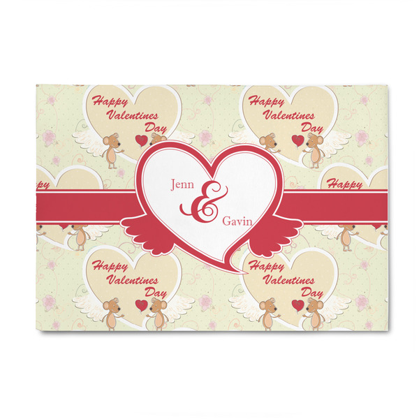 Custom Mouse Love 4' x 6' Patio Rug (Personalized)
