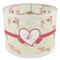 Mouse Love 8" Drum Lampshade - ANGLE Poly-Film