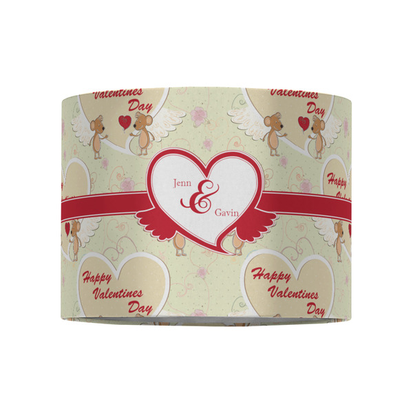 Mouse Love 8" Drum Lampshade - FRONT (Fabric)