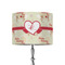 Mouse Love 8" Drum Lampshade - ON STAND (Fabric)