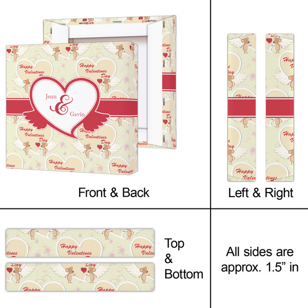 Mouse Love 8x8 - Canvas Print - Approval