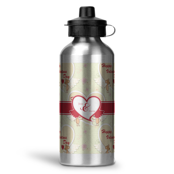Custom Mouse Love Water Bottle - Aluminum - 20 oz (Personalized)
