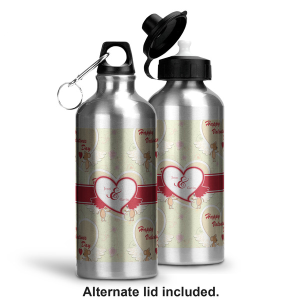 Mouse Love Aluminum Water Bottle - Alternate lid options