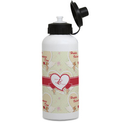 Mouse Love Water Bottles - Aluminum - 20 oz - White (Personalized)