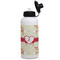 Mouse Love Aluminum Water Bottle - White Front