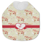 Mouse Love Jersey Knit Baby Bib w/ Couple's Names