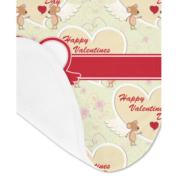 Mouse Love Baby Bib - AFT detail