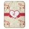 Mouse Love Baby Sherpa Blanket - Flat