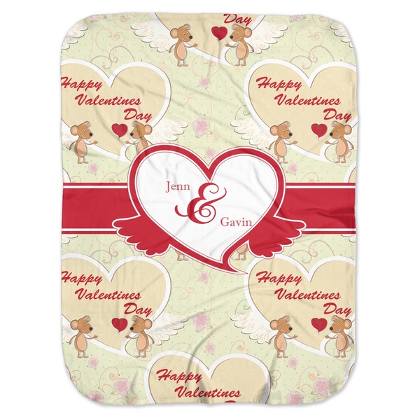 Custom Mouse Love Baby Swaddling Blanket (Personalized)