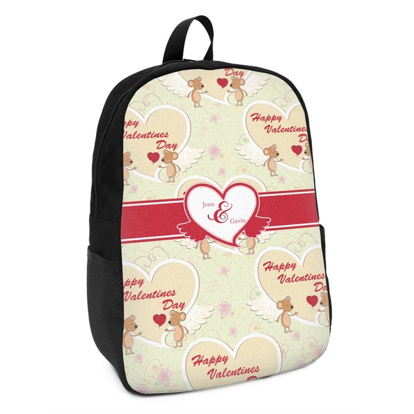 Custom Mouse Love Kids Backpack (Personalized)