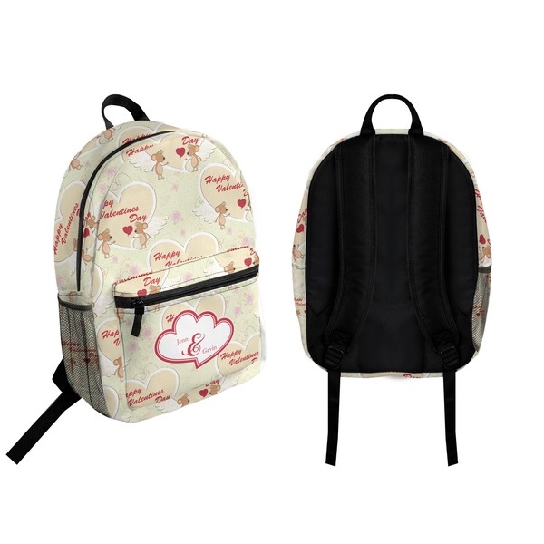Mouse Love Backpack front and back - Apvl