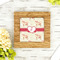 Mouse Love Bamboo Trivet with 6" Tile - LIFESTYLE