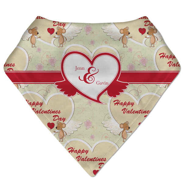 Custom Mouse Love Bandana Bib (Personalized)