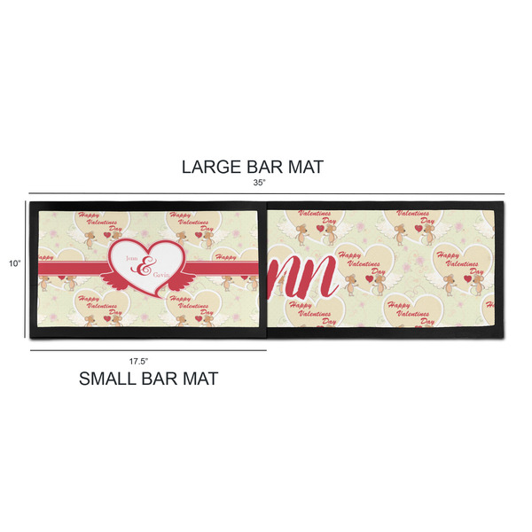 Mouse Love Bar Mats - Sizing Chart