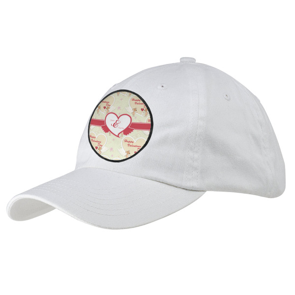 Custom Mouse Love Baseball Cap - White (Personalized)
