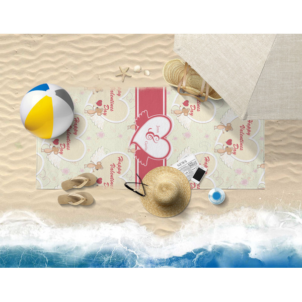 Mouse Love Beach Towel Lifestyle