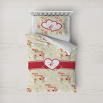 Mouse Love Duvet Cover Set - Twin (Personalized)