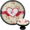 Mouse Love Cabinet Knob (Black) (Personalized)