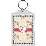 Mouse Love Bling Keychain (Personalized)