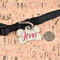 Mouse Love Bone Shaped Dog ID Tag - Large - In Context