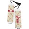 Mouse Love Bookmark with tassel - Front and Back