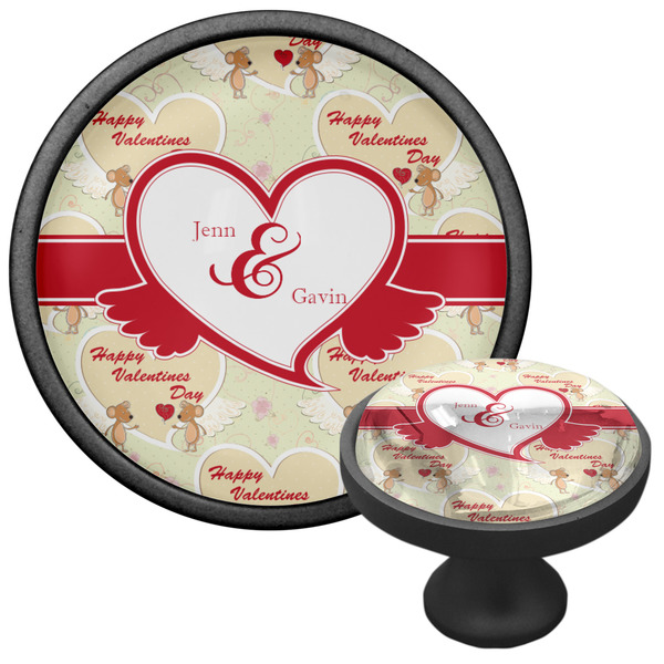 Mouse Love Cabinet Knob - Black - Multi Angle