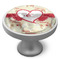 Mouse Love Cabinet Knob - Nickel - Side