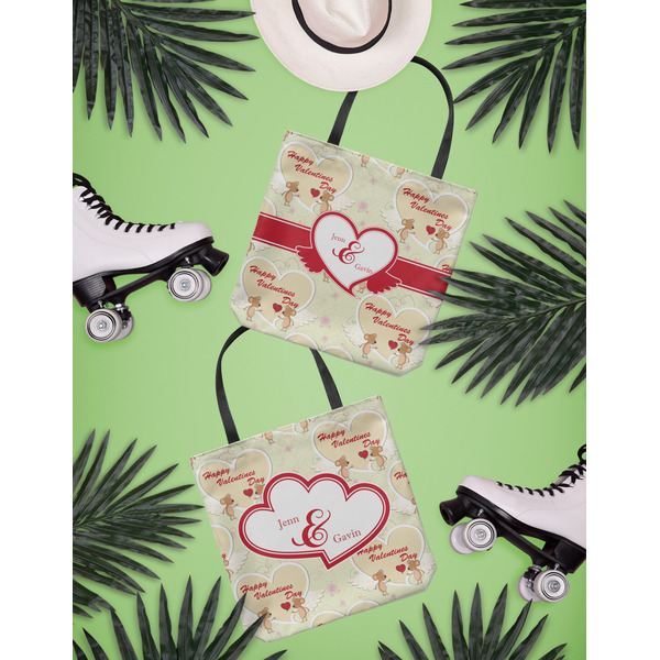 Mouse Love Canvas Tote Lifestyle Front and Back