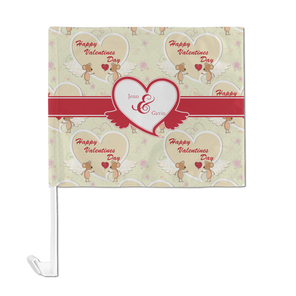 Mouse Love Car Flag - Large - FRONT