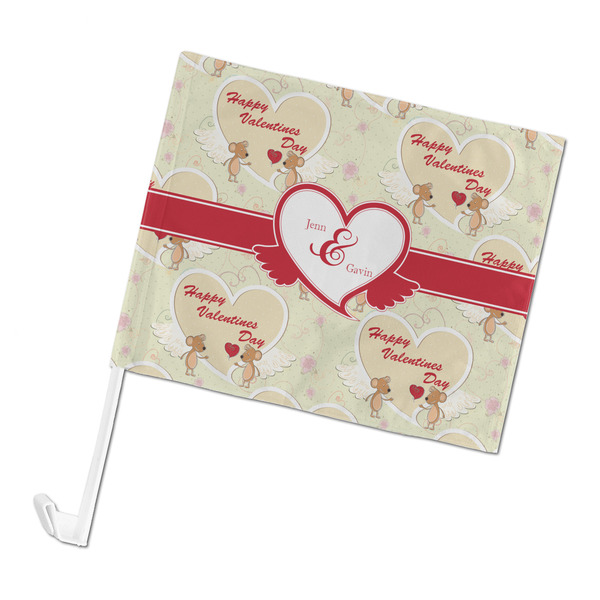 Custom Mouse Love Car Flag - Large (Personalized)