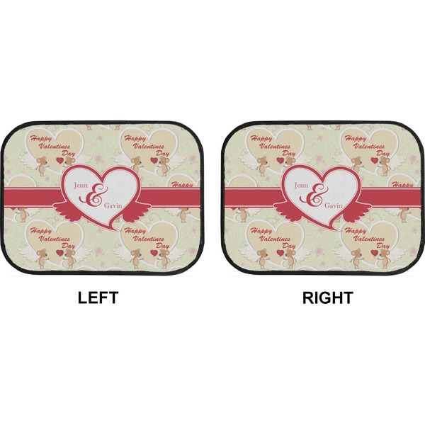 Mouse Love Car Floor Mats (Back Seat) (Approval)