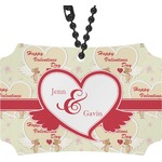 Mouse Love Rear View Mirror Ornament (Personalized)