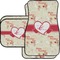 Mouse Love Car Floor Mats Set - 2 Front & 2 Back (Personalized)