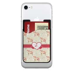 Mouse Love 2-in-1 Cell Phone Credit Card Holder & Screen Cleaner (Personalized)