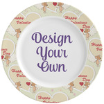 Mouse Love Ceramic Dinner Plates (Set of 4) (Personalized)