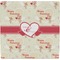 Mouse Love Ceramic Tile Hot Pad (Personalized)