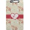 Mouse Love Clipboard (Legal Size) (Personalized)
