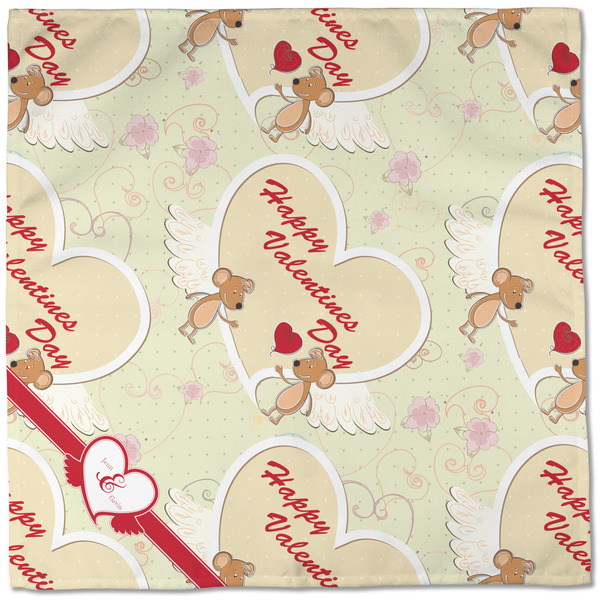 Mouse Love Cloth Napkins - Personalized Dinner (Full Open)