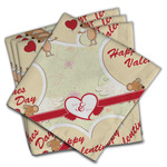 Mouse Love Cloth Napkins (Set of 4) (Personalized)