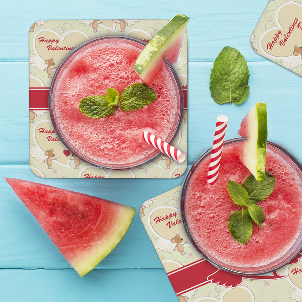 Mouse Love Coaster Set - LIFESTYLE