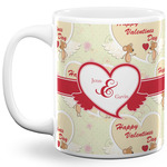 Mouse Love 11 Oz Coffee Mug - White (Personalized)