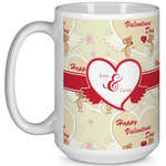 Mouse Love 15 Oz Coffee Mug - White (Personalized)