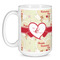 Mouse Love Coffee Mug - 15 oz - White